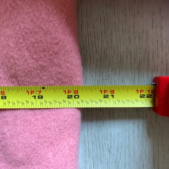 J. Crew Mercantile Women's  Pink Soft Pea‎ Coat - Picture 7 of 11